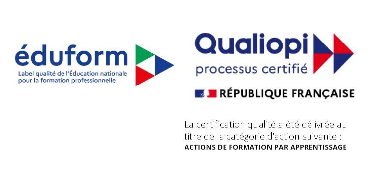 Logo EDUFORM QUALIOPI horizontal